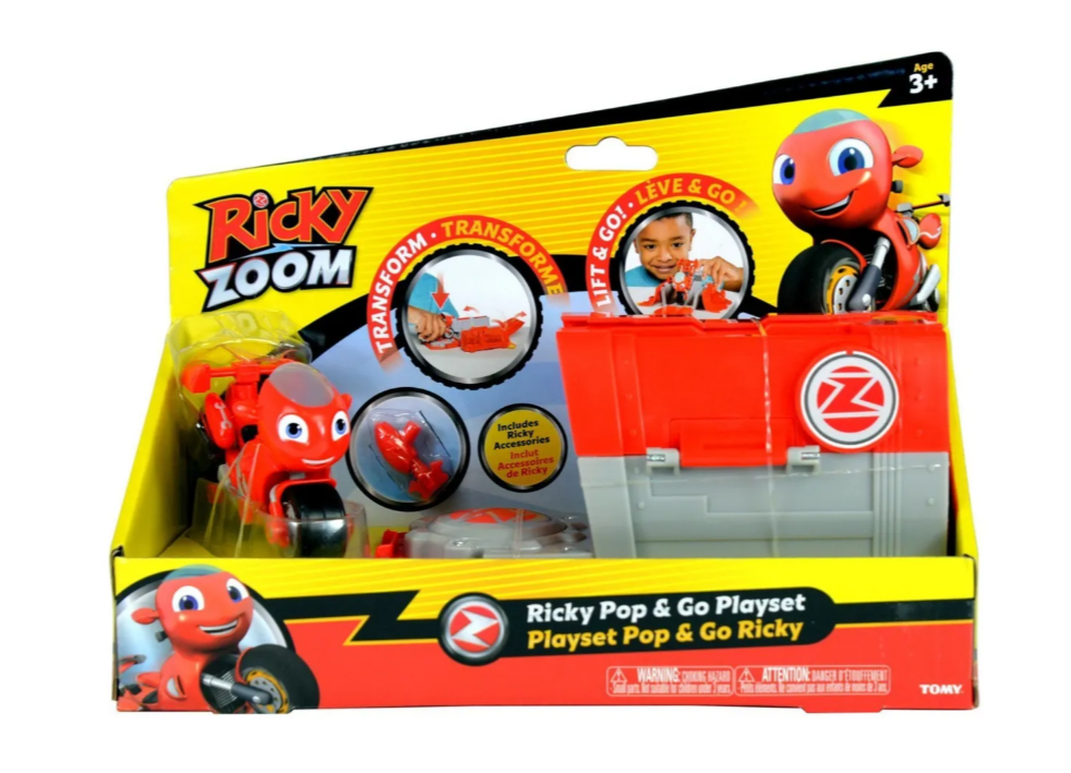 Ricky Zoom Игровой набор Рикки Зум. Гараж Рикки 37067