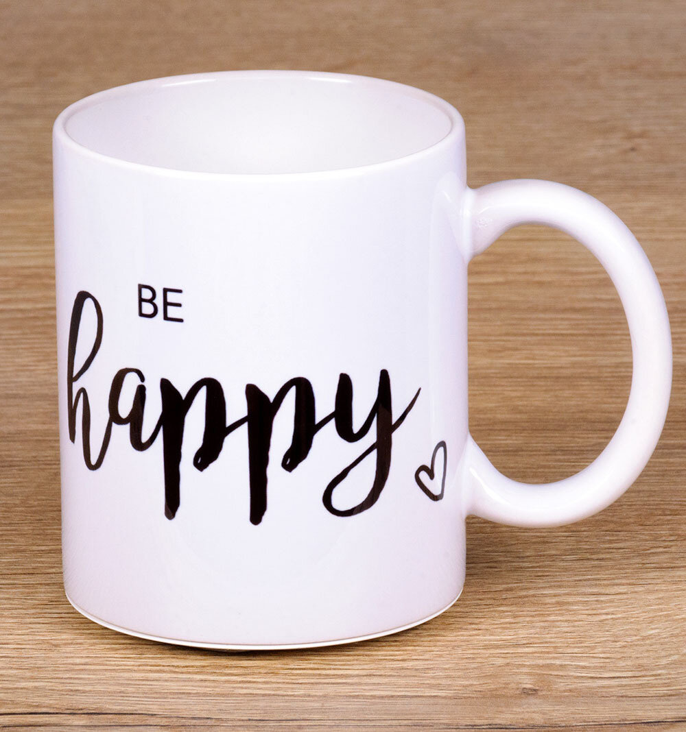 Керамическая кружка Счастье Be Happy!