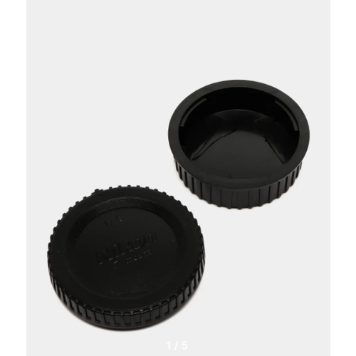 Комплект JJC L-R2 для Nikon: крышка для корпуса фотоаппарата и задняя крышка для объектива защитная крышка для объектива фотоаппарата 58 мм с шнурком