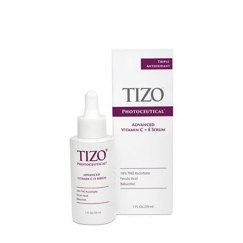 TIZO Антиоксидантная сыворотка для лица Advanced Vitamin C+E Serum 29 мл