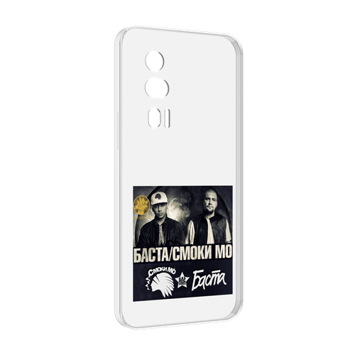 Чехол MyPads Баста, Смоки Мо Баста для Xiaomi Redmi K60 задняя-панель-накладка-бампер