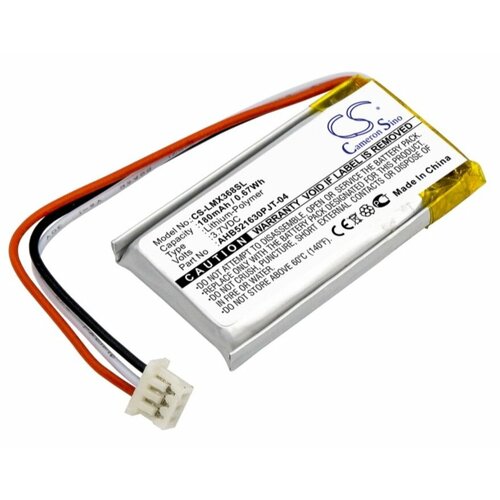 Аккумулятор CameronSino CS-LMX368SL для беспроводной мыши Logitech G Pro Wireless G304 MX Vertical 533-000069 533-000151 AHB521630 180mah 1660₽
