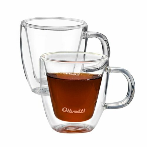 Кружка OLIVETTI DWC24 2 штуки 150 мл прозрачный 1944₽