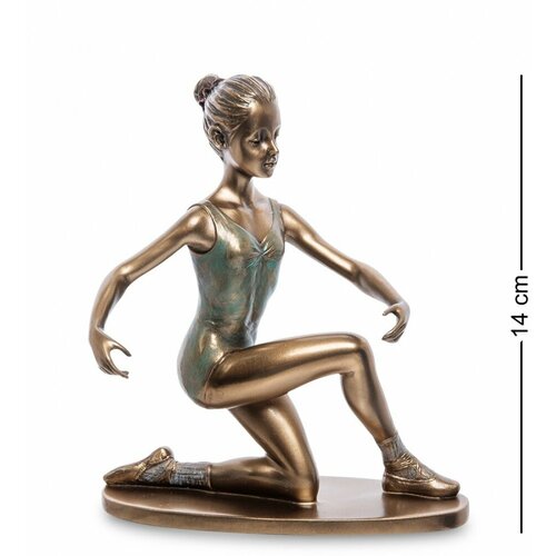 фото Статуэтка veronese "балерина" (bronze) ws-957