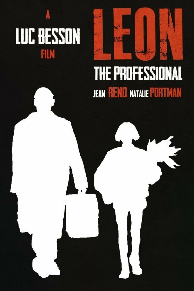 Плакат, постер на бумаге Leon-The professional/Леон. Размер 21 х 30 см