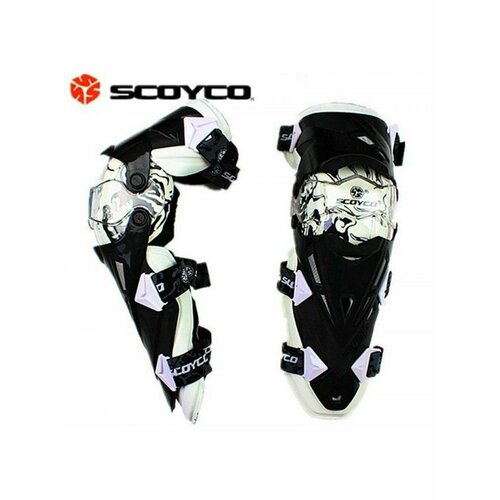фото Наколенники scoyco k12 white