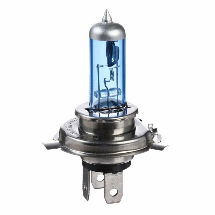 Галогенная лампа Cartage Cool Blue P43t H4 60/55 Вт +30% 12 В (комплект из 5 шт)