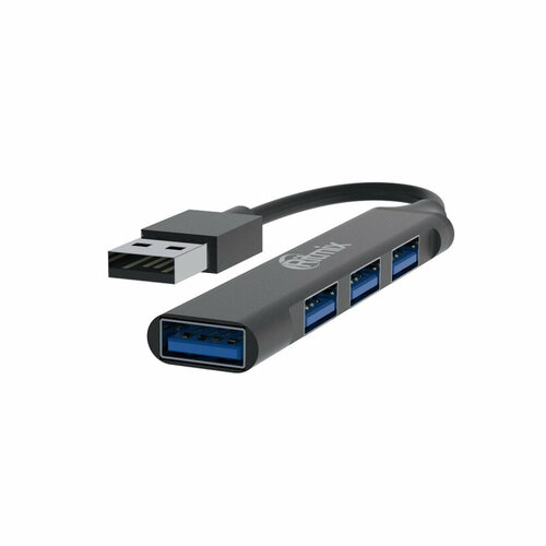 Разветвитель USB Ritmix CR-4400 Metal 1xUSB30 3xUSB20 80001681 115000₽