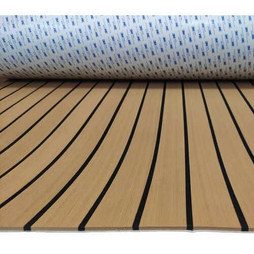 Покрытие палубное EVADECK нескользящее самоклеящееся коричневое сплошное 1,2х2,4 м