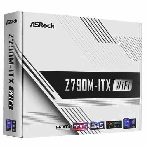 Материнская плата Asrock Z790M-ITX WIFI (90-MXBK40-A0UAYZ) - фото №9