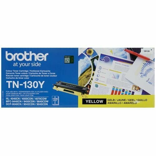 Картридж лазерный Brother TN-130 желтый