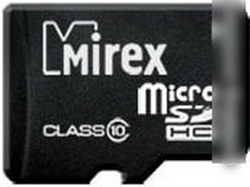 Карта памяти MIREX Micro SDHC 16GB - фото №3