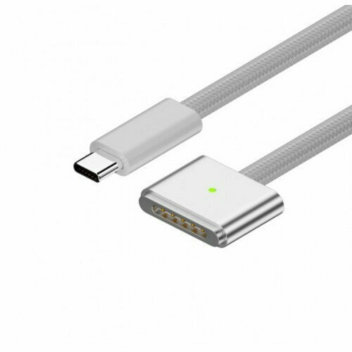 KS-is KS-806gen3-W-2 Кабель для зарядки USB-C M Magsafe 2 F, 2м белый аксессуар кабель для зарядки ks is usb c m magsafe 2 f 3m ks 806gen3 w 3