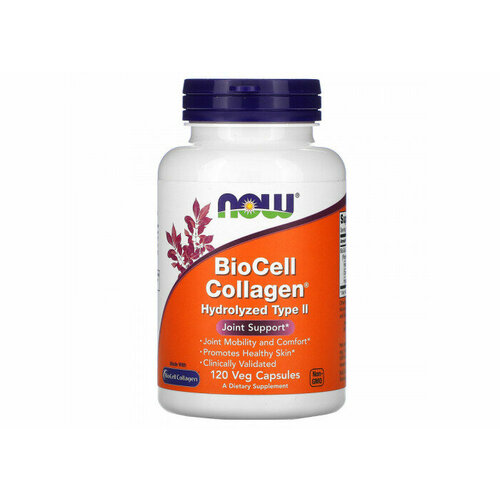 NOW Biocell Collagen Коллаген биоцел 120 капсул