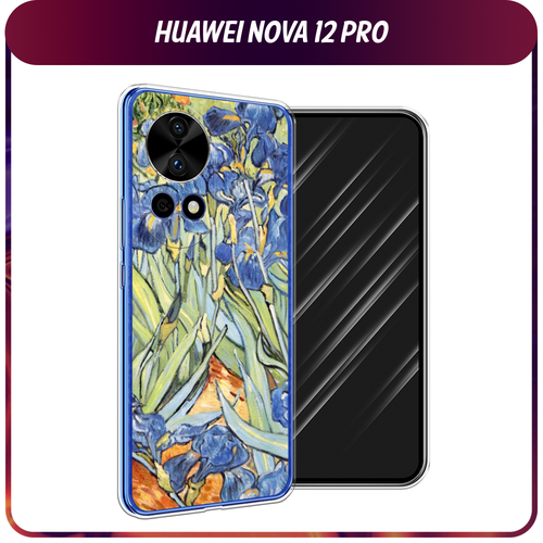 Силиконовый чехол на Huawei Nova 12 Pro / Хуавей Нова 12 Про Ирисы Ван Гог силиконовый чехол на huawei nova 12 хуавей нова 12 ирисы ван гог