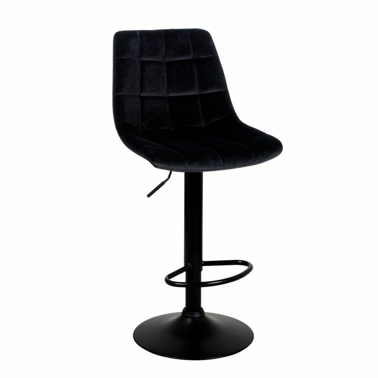 Стул барный ecoline Лион WX-2821 цвет сиденья черный, цвет основания черный