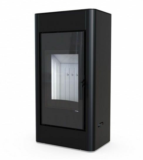 фото Печь DEFRO HOME SOLUM, 9кВт, черная сталь