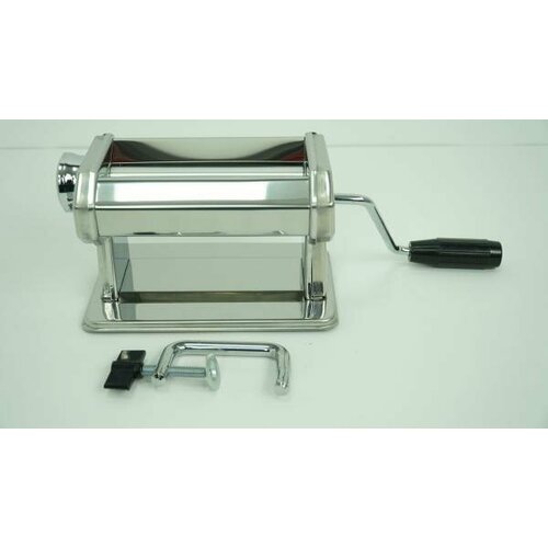 Ручная тестораскатка AKITAJP pasta machine lasagna 150 мм "Лазанья" серебристый