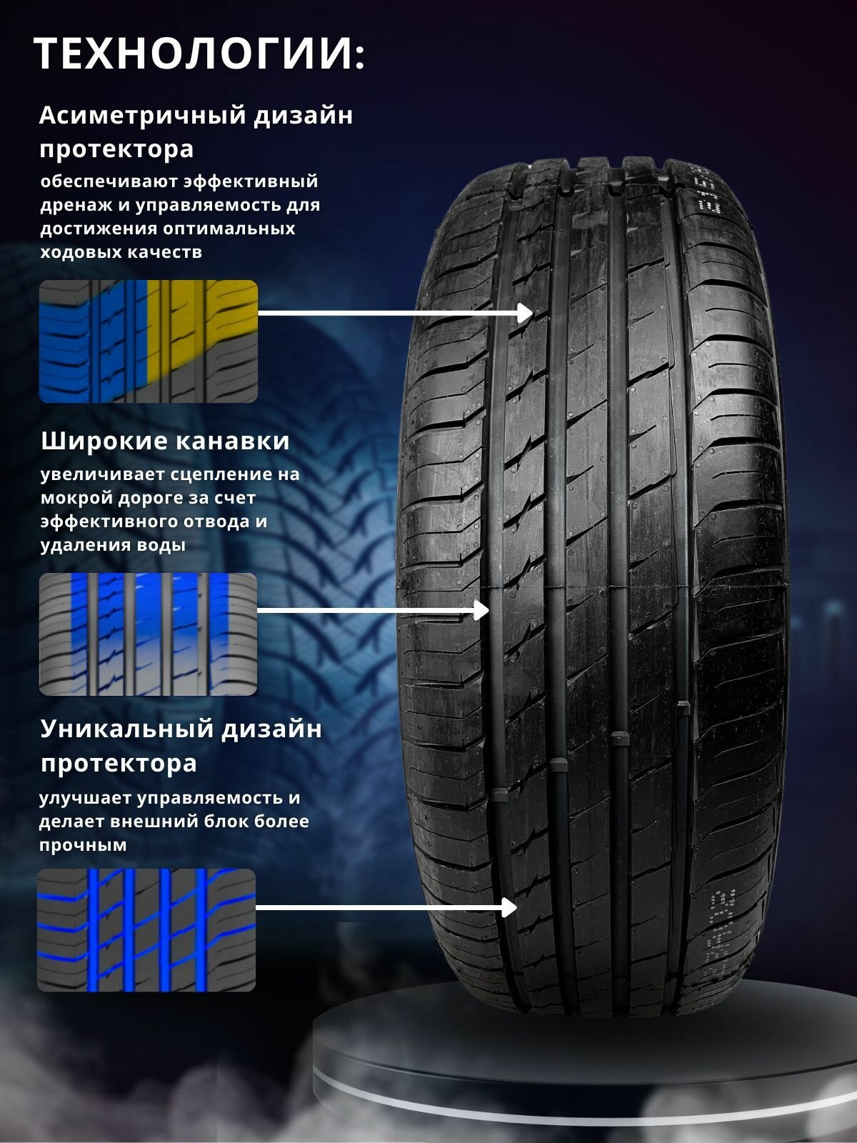 Шины летние 215/65R16 98H Sailun Atrezzo Elite