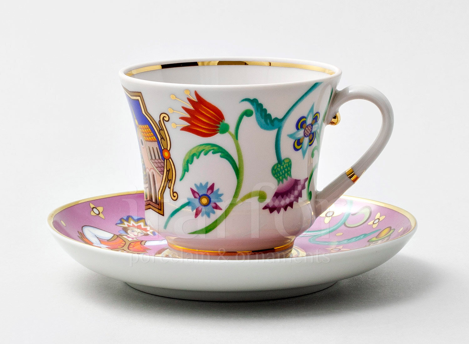 фото Чашка с блюдцем чайная Чудоград. Камаринская Банкетная