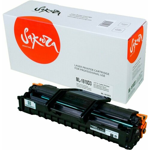 Картридж Sakura Black (SAML1610D3) барабан samsung ml 1615 1610 1640 2010 4521 phaser 3117 3122 3125 pe220 long life opc s1610ll