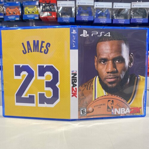 Эксклюзивная обложка PS4 для NBA James №1
