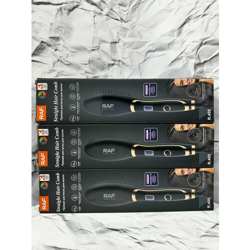 Профессиональная расчёска-выпрямитель волос от RAF модель R405 204000₽