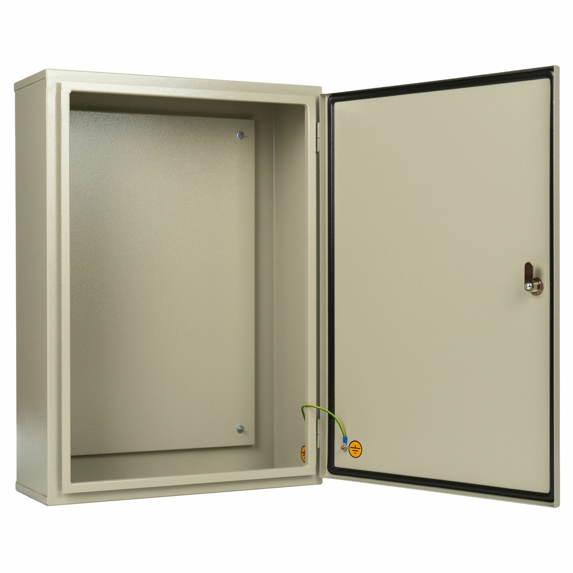 фото Щит с монтажной панелью электрический навесной уличный МЭК Электрика ЩМП-А-МЭК IP65 680х450х200 металлический корпус пустой