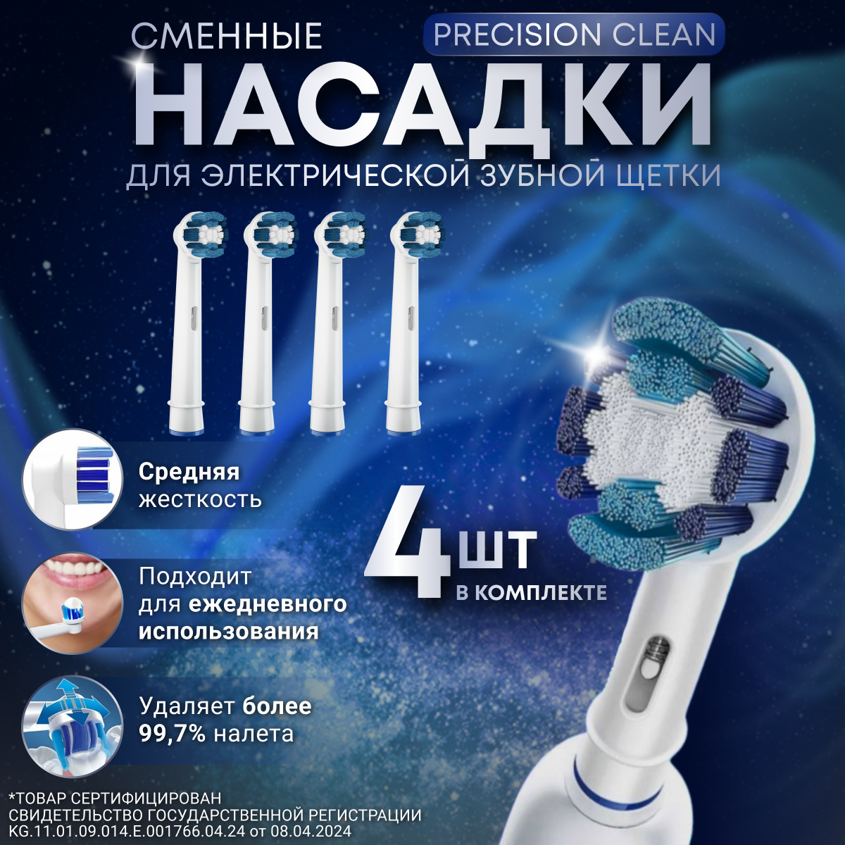 Насадки для зубной щетки...