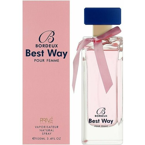 PRIVE Парфюмерная вода женская BORDEUX BEST WAY, 100 мл