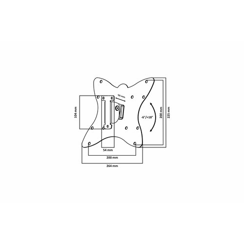 Кронштейн LESTER LST-201.02 для TV 10