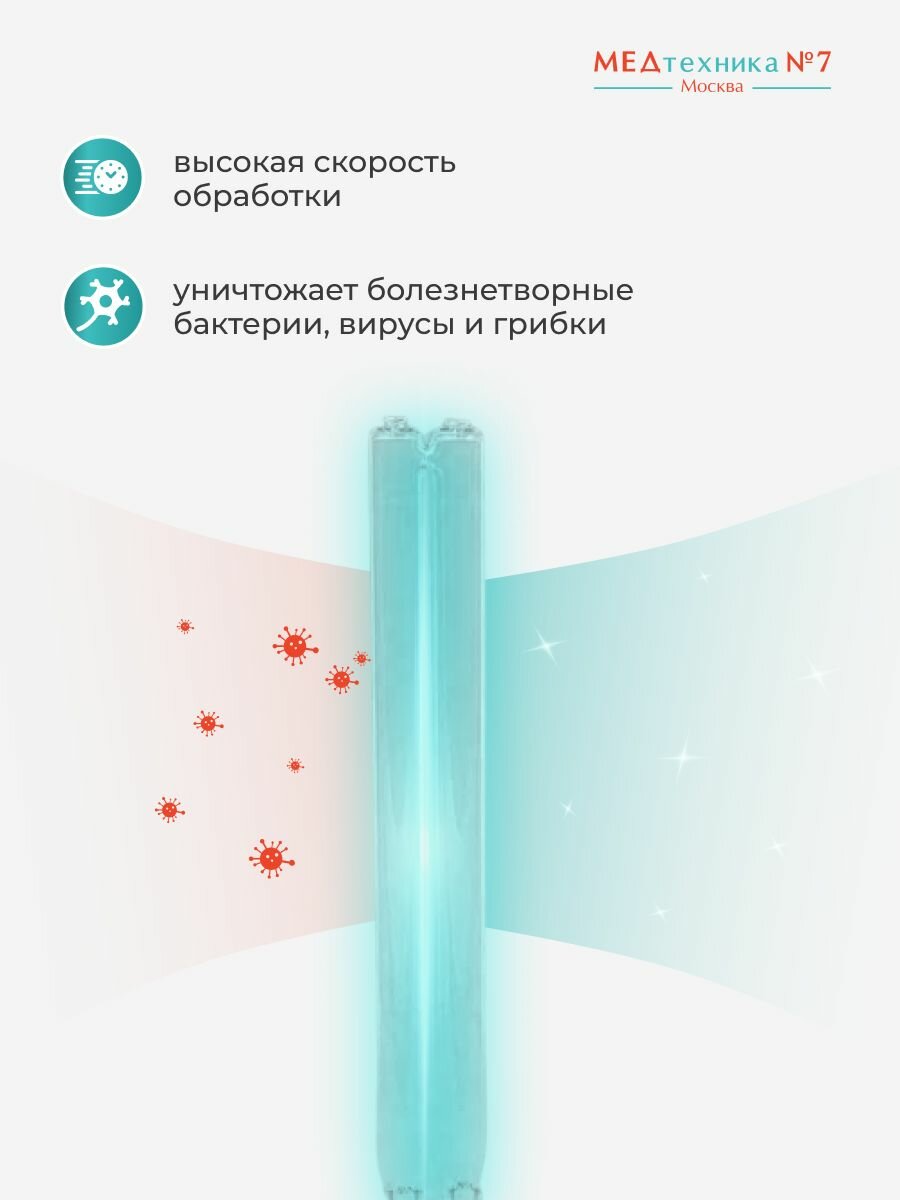 Картинки Облучатель бактерицидный Янтарь Антивирус 011 эконом(без очков) / Кварцевый / Ультрафиолетовый
