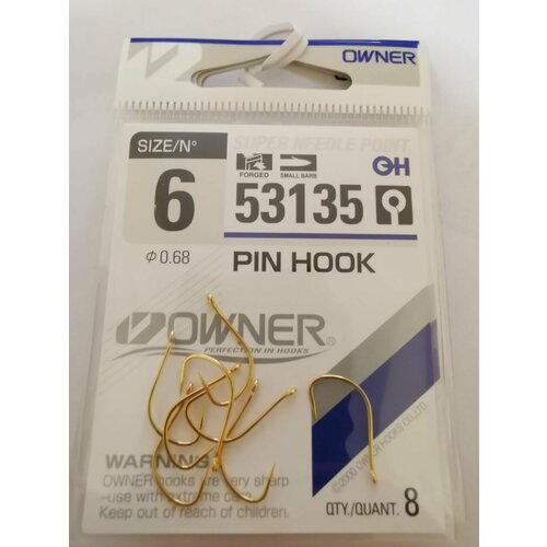 Крючок Owner 53135 №6 (8шт)