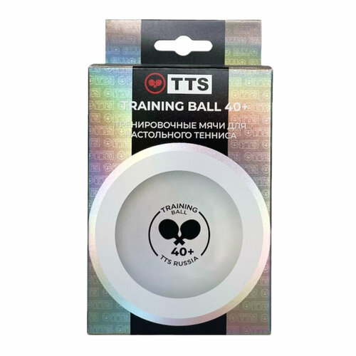 Мячи для нтенниса TTS Training Ball HQ 40 Plastic x6 White 506₽