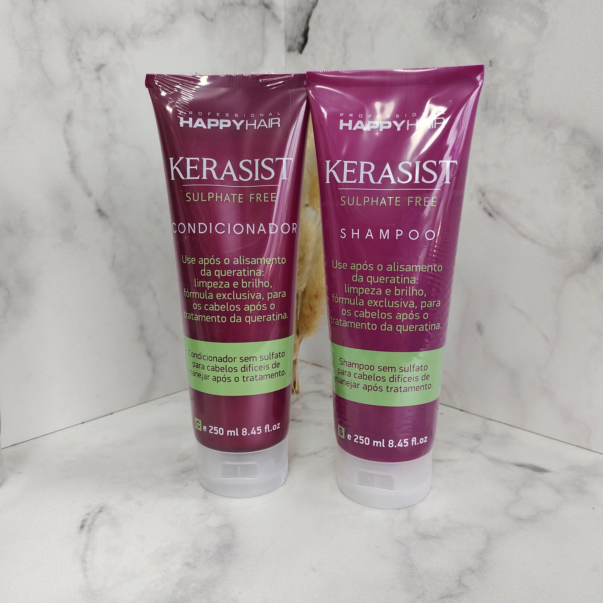 Набор Happy Hair Kerasist шампунь+ кондиционер 250/250 мл