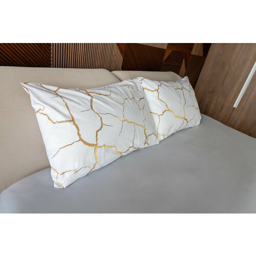 Комплект наволочек кракле белый из перкаля 50х70 см от Alice Textile 2 штуки 560₽