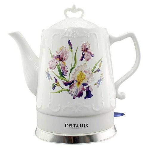 Чайник DELTA LUX DE-1012 фарфоровый 2949₽