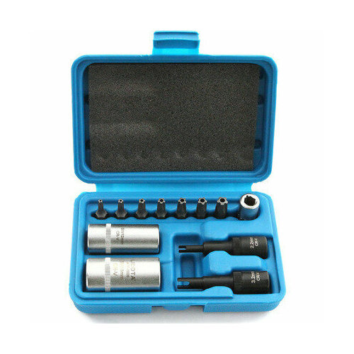 Набор головок для обслуживания кондиционера, ЭБУ двигателя, и демонтажа датчиков, ATF-0008