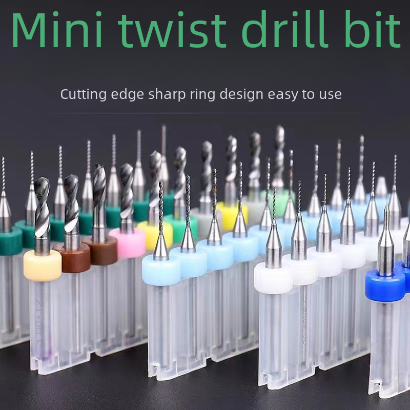 фото Сверло для печатных плат, твердосплавное, 10 шт