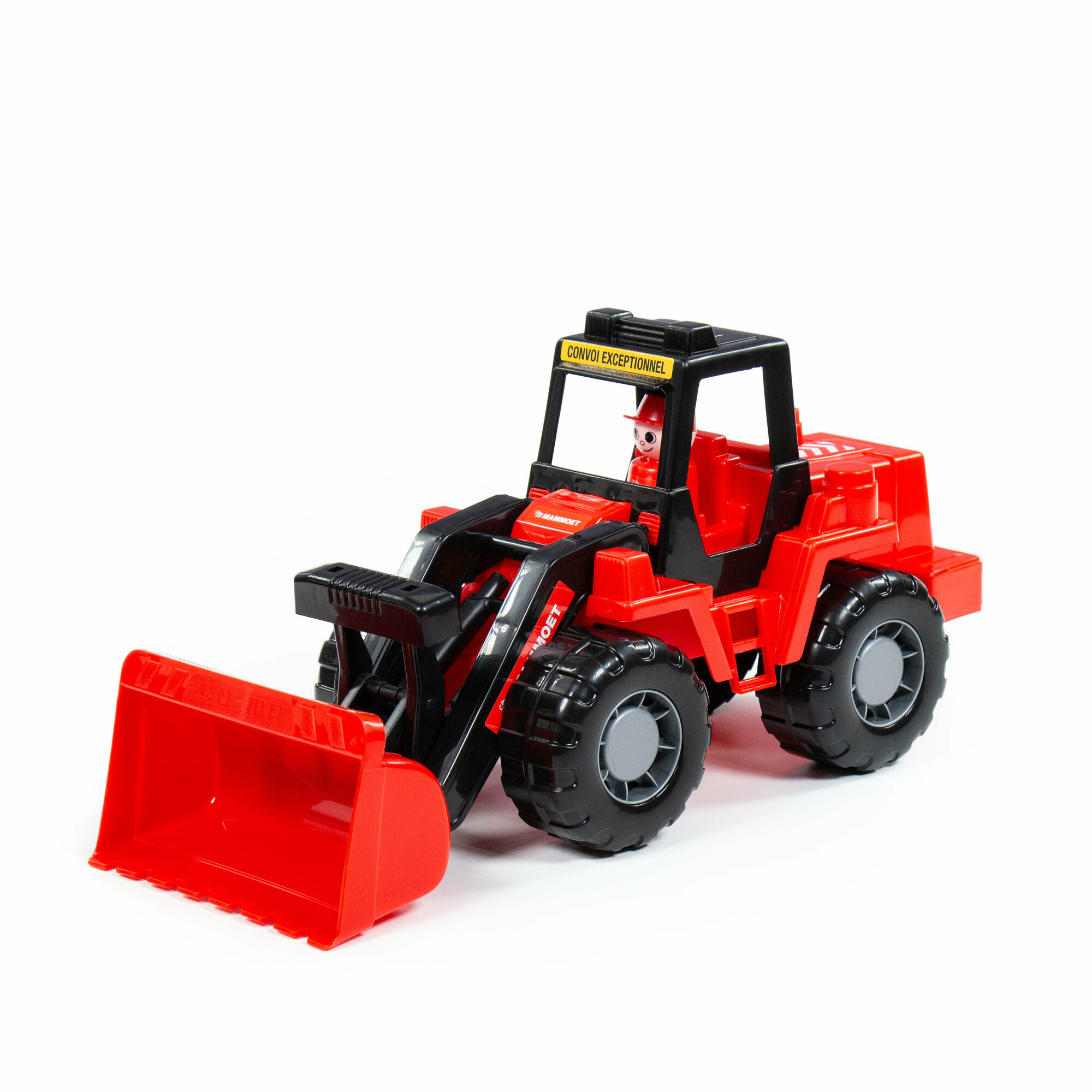 "MAMMOET"Техник", трактор-погрузчик (в сеточке) — фото 1