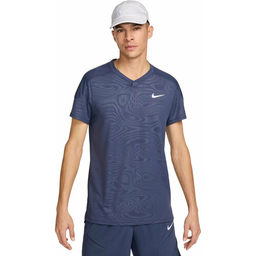 Футболка спортивная NIKE, размер L, синий