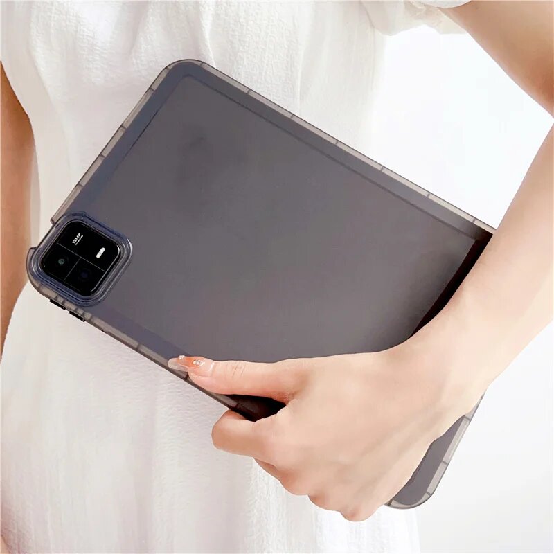 Прозрачный противоударный чехол-бампер для Xiaomi Pad 6 Pro 11 дюймов, Clear Black XPM, For xiaomi pad 6 — фото 1
