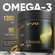Омега 3 VIVIO витамины рыбий жир в капсулах Omega 3, 1300 мг 90 к...
