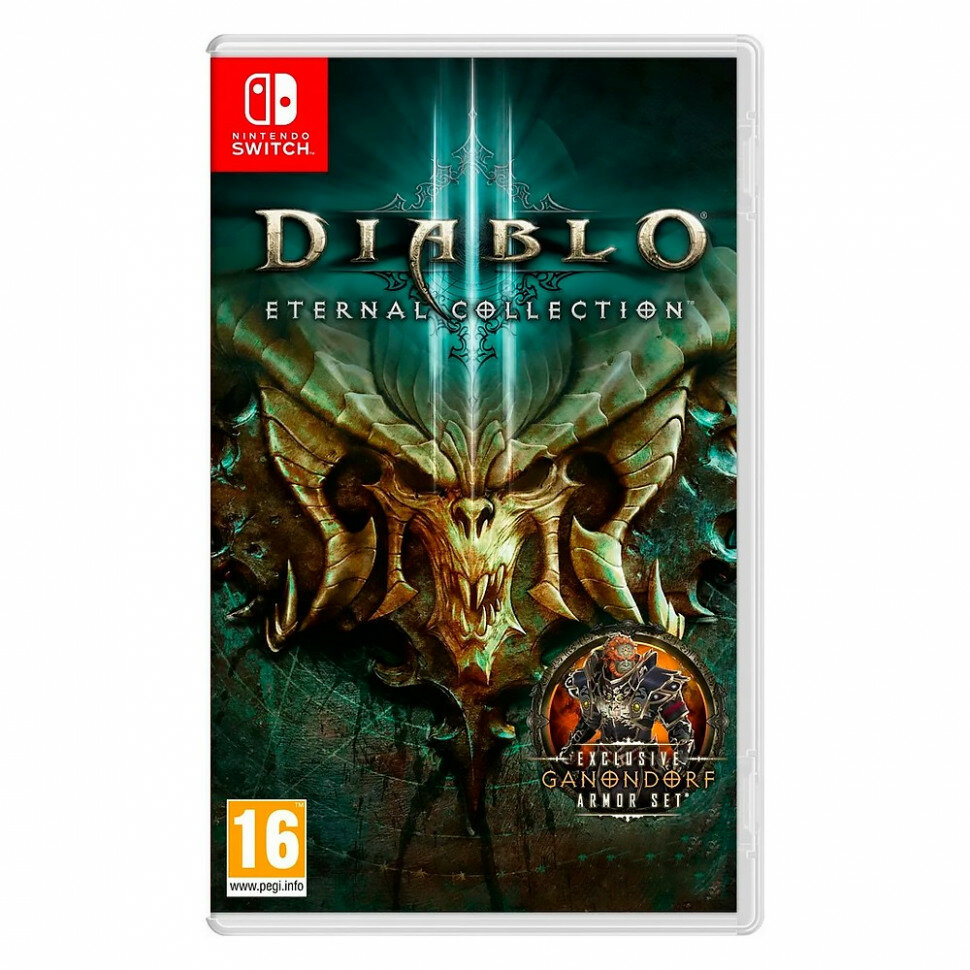 Игра Diablo 3 Eternal Collection для Nintendo Switch (HAC-P-AQ3GFA) (Русская версия)