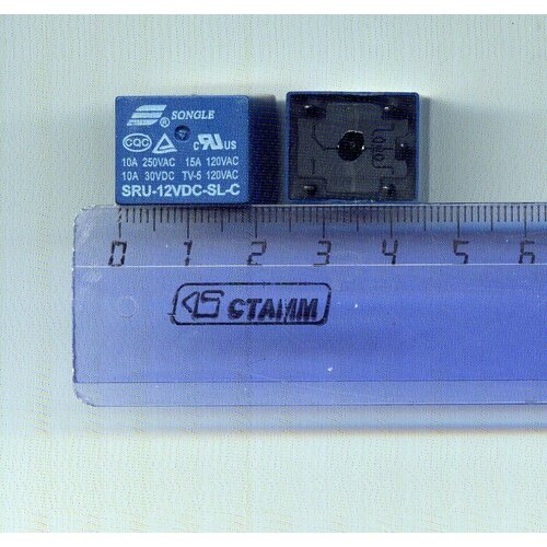 Реле 12V SRU-12VDC-SL-C (HJR-21FF-S-Z 12VDC)