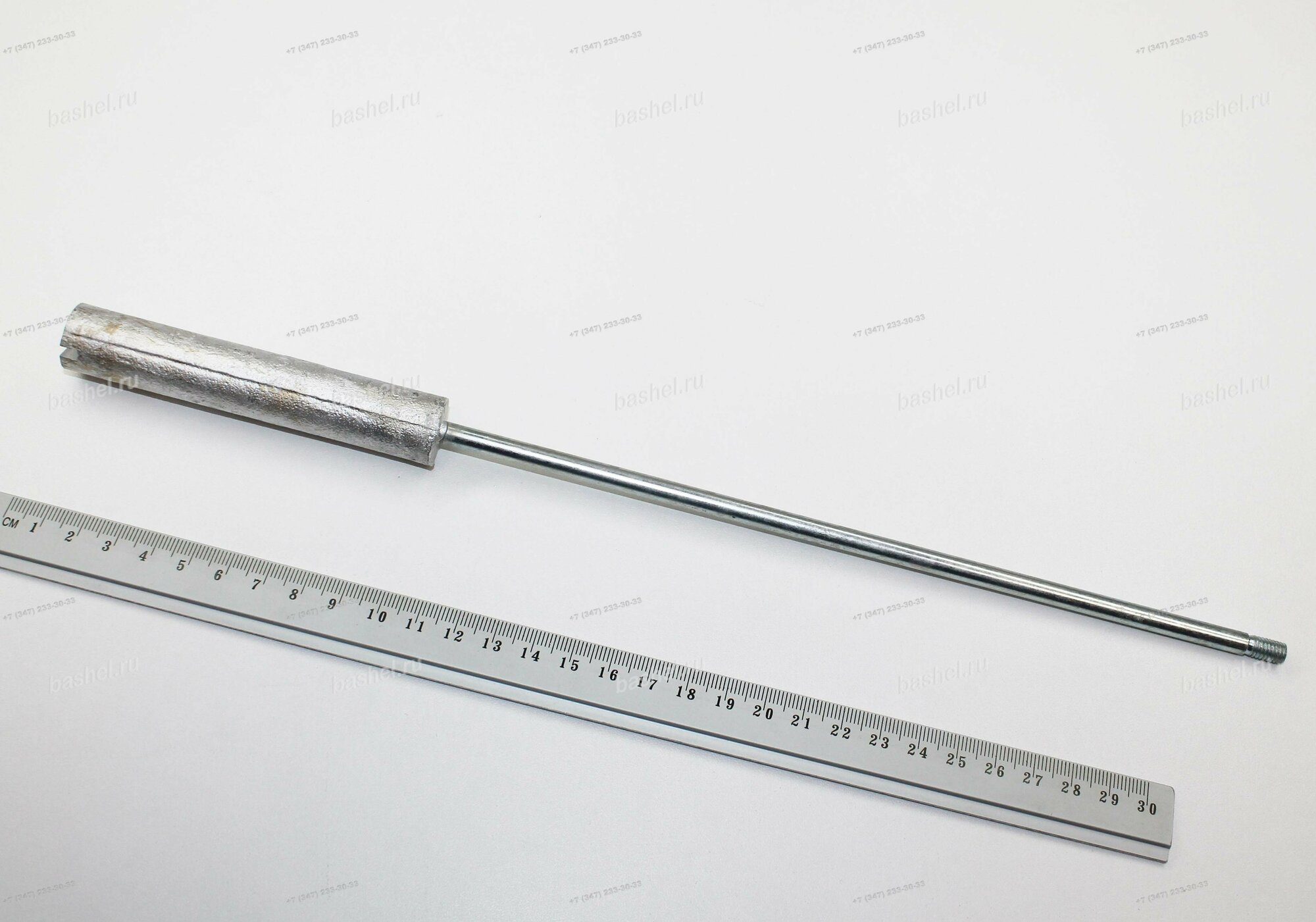 Анод магниевый М6 L100/18+230xM6