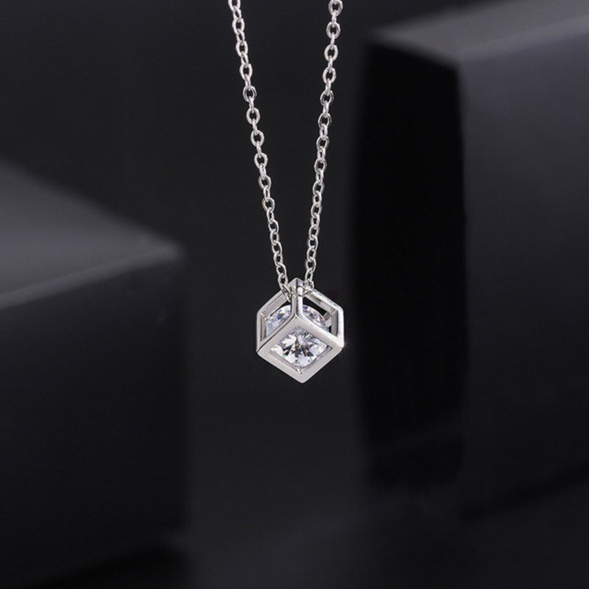 Цепь, 1 шт., длина 45 см, серебристый — фото 1