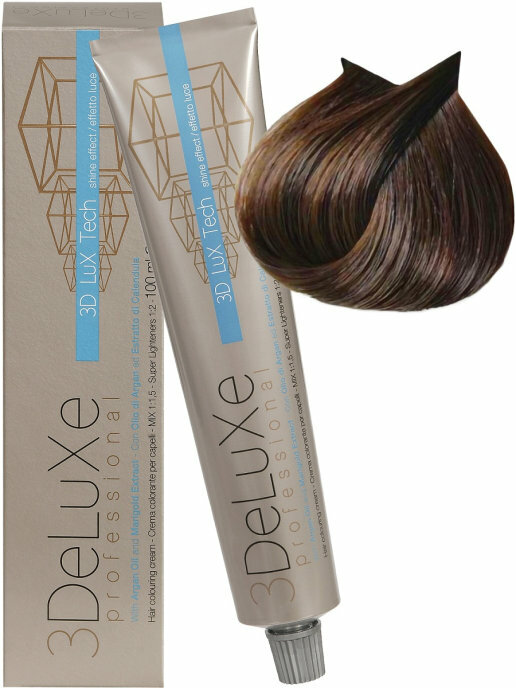 3Deluxe Professional - 6.3 Крем-краска для волос Темный блондин золотистый, 100 мл