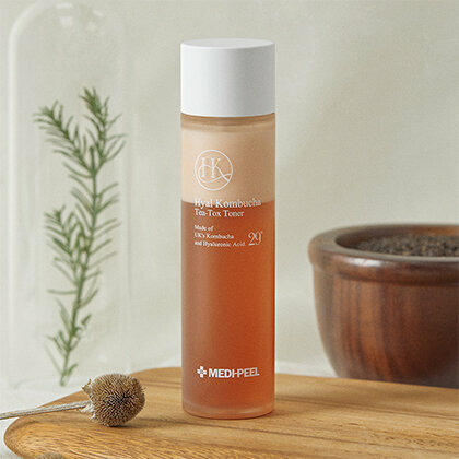 Medi-Peel Увлажняющий тонер для повышения эластичности с комбучей Hyal Kombucha Tea-Tox Toner 150ml — фото 1