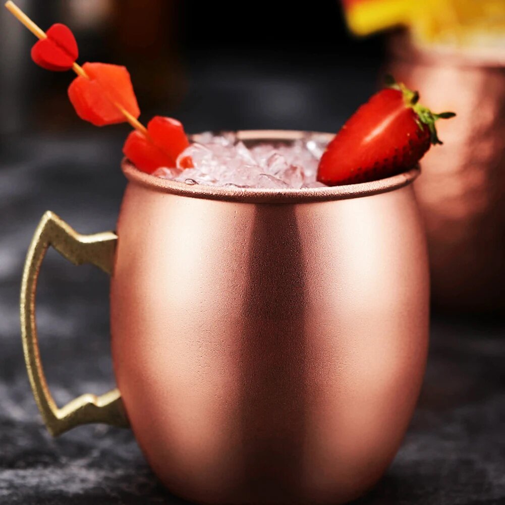Мини-кружка для мюла из нержавеющей стали Rose Gold 60 мл — фото 1